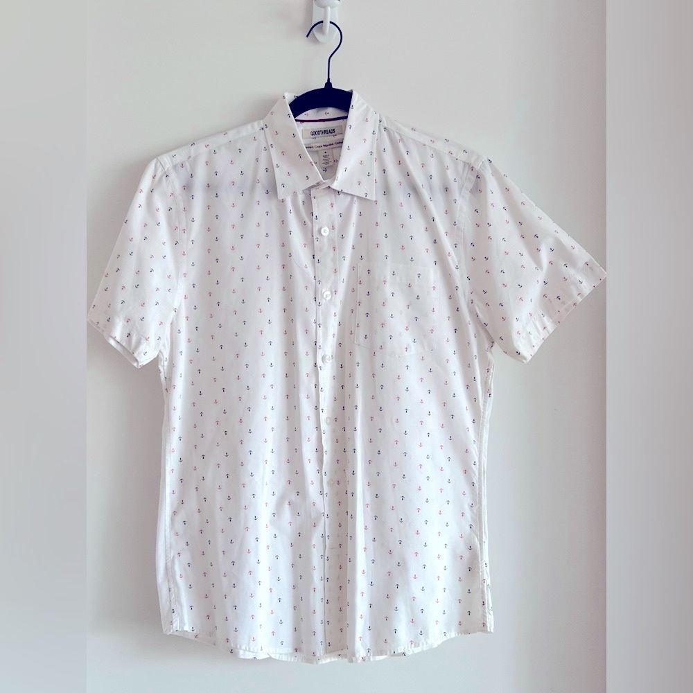 GOODTHREADS - short sleeve button down - medium
